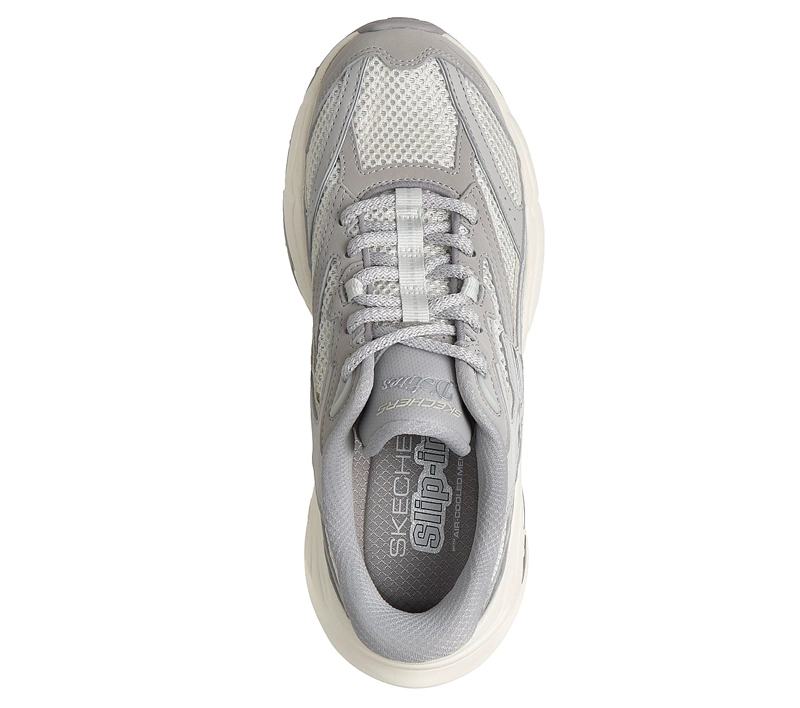 ZAPATILLAS SKECHERS MUJER SLIP-INS DLITES 6.0 GRIS - 2