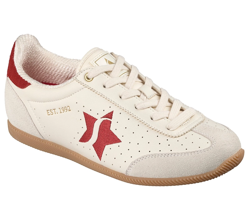 ZAPATILLAS SKECHERS MUJER MIDCITY CITY CRUSH BEIGE - 5