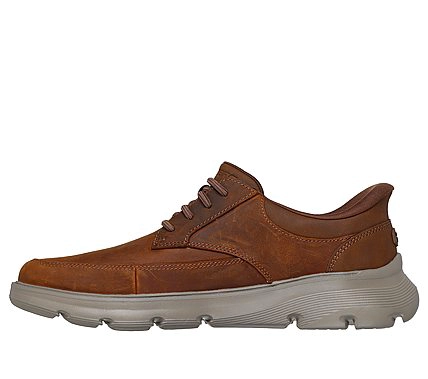ZAPATILLAS SKECHERS HOMBRE SLIP-INS ARCH FIT GARZA CAFE - 3