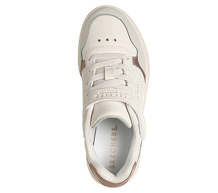 ZAPATILLAS SKECHERS NIÑA QUICK STREET STAR CHARM BEIGE - 1