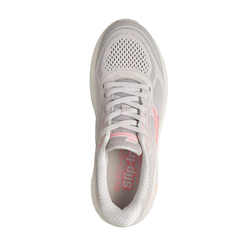 ZAPATILLAS SKECHERS MUJER SLIP-INS GO WALK MAX GRIS - 2
