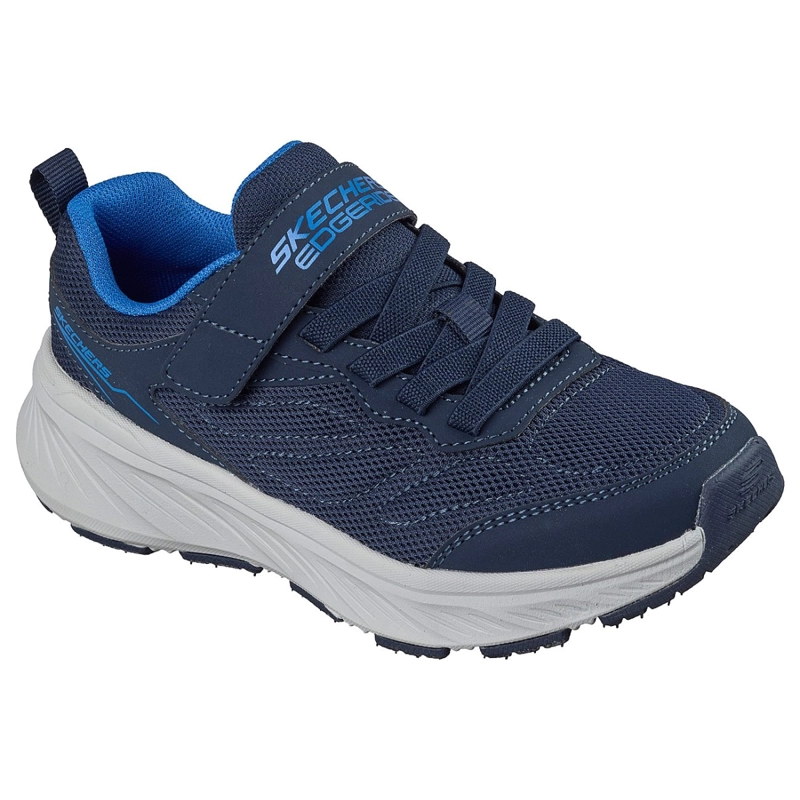 ZAPATILLAS SKECHERS NIÑO EDGERIDE RUSH POINT AZUL - 5