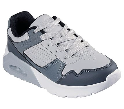 ZAPATILLAS SKECHERS NIÑO UNO LITE 2.0 GRIS - 4