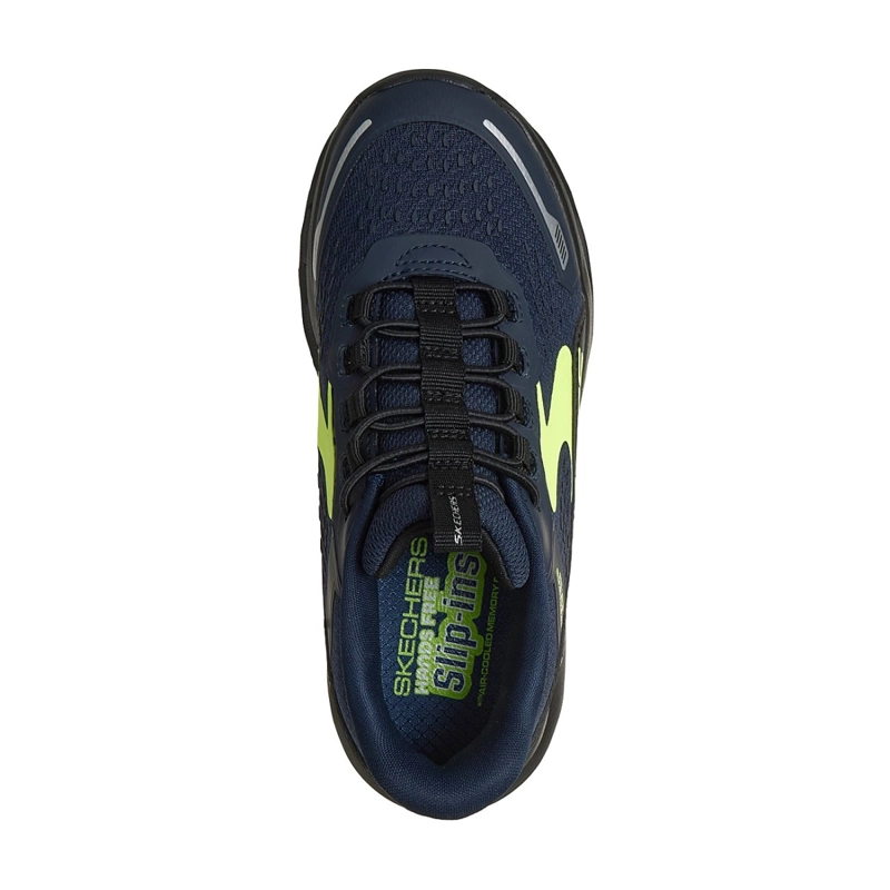 ZAPATILLAS SKECHERS NIÑO SLIP-INS GLIDE-STEP PLUS AZUL - 2