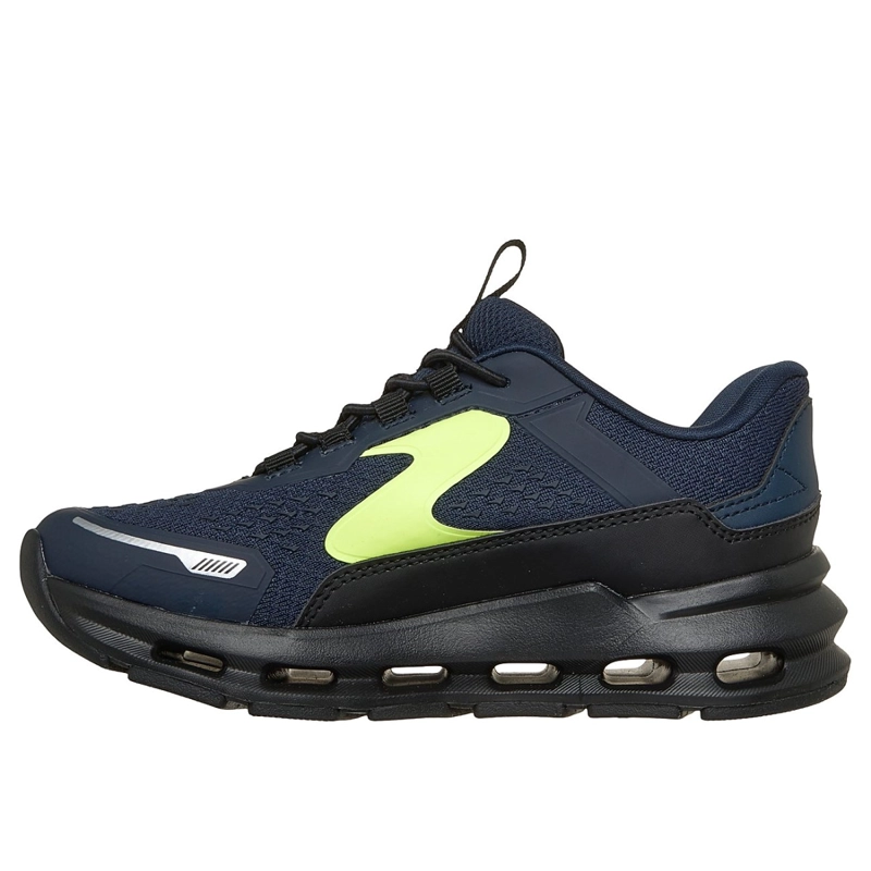 ZAPATILLAS SKECHERS NIÑO SLIP-INS GLIDE-STEP PLUS AZUL - 4