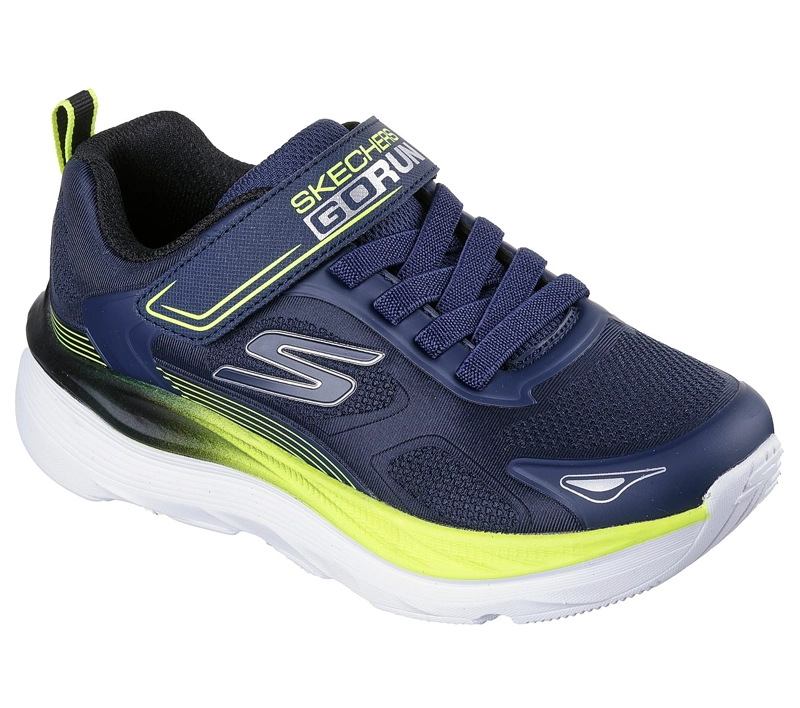 ZAPATILLAS SKECHERS NIÑO MAX RUN AZUL - 2