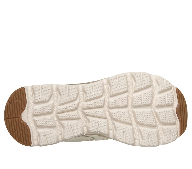ZAPATILLAS SKECHERS MUJER SLIP-INS GLIDE-STEP SOLE BEIGE - 3