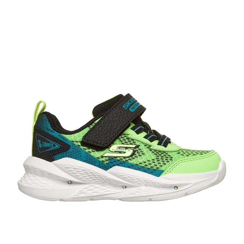 ZAPATILLAS SKECHERS NIÑO - S-LIGHTS METEOR-LIGHTS 2.0 VERDE - 1