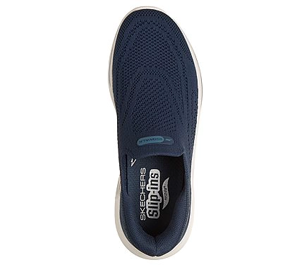 ZAPATILLAS SKECHERS MUJER SLIP-INS RELAXED FIT GO WALK AZUL - 1