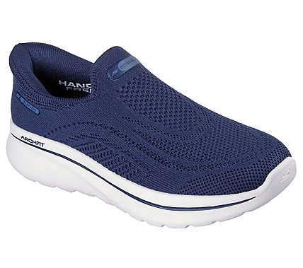 ZAPATILLAS SKECHERS MUJER SLIP-INS RELAXED FIT GO WALK AZUL - 4