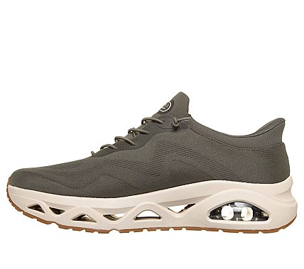 ZAPATILLAS SKECHERS HOMBRE SLIP-INS UNO GLIDE-STEP VERDE - 3