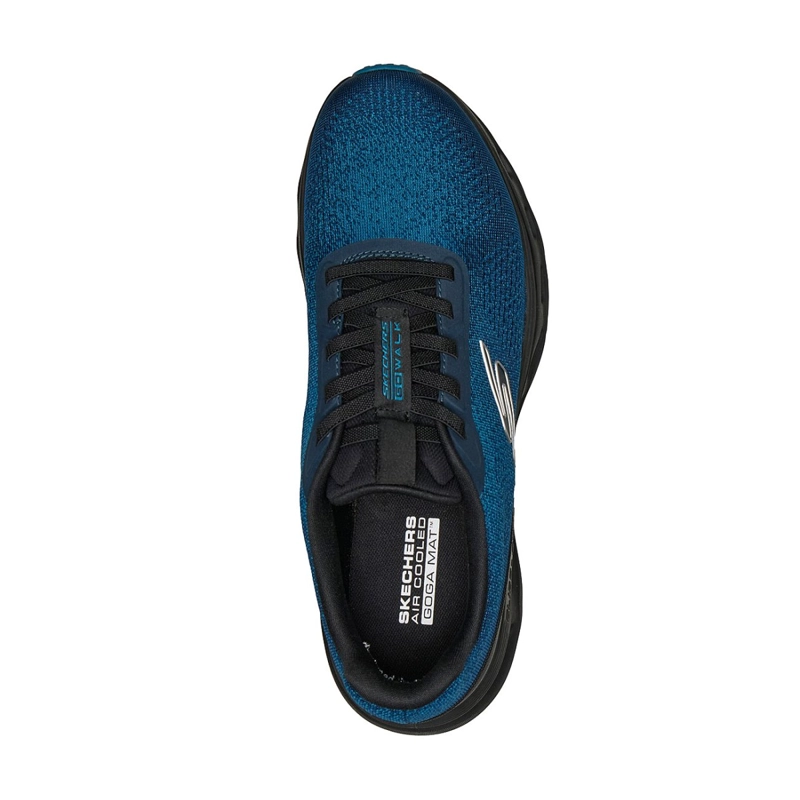 ZAPATILLAS SKECHERS HOMBRE SLIP-INS GO WALK GLIDE-STEP AZUL - 2