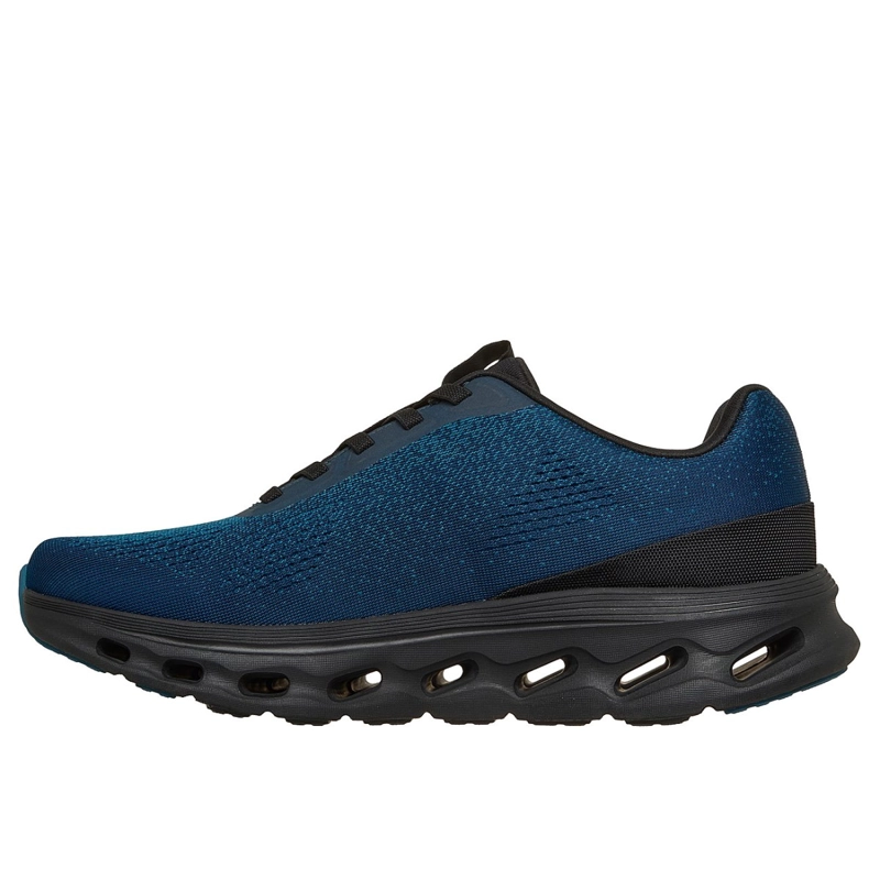 ZAPATILLAS SKECHERS HOMBRE SLIP-INS GO WALK GLIDE-STEP AZUL - 4