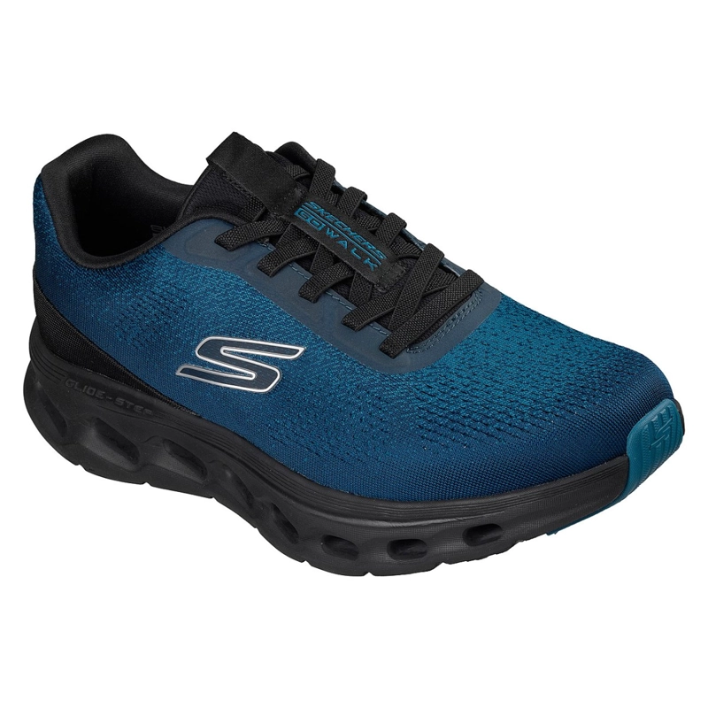 ZAPATILLAS SKECHERS HOMBRE SLIP-INS GO WALK GLIDE-STEP AZUL - 5