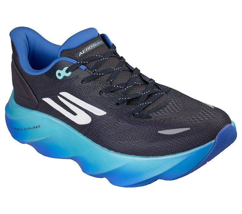 ZAPATILLAS SKECHERS SKX AERO BURST HOMBRE AZUL - 2
