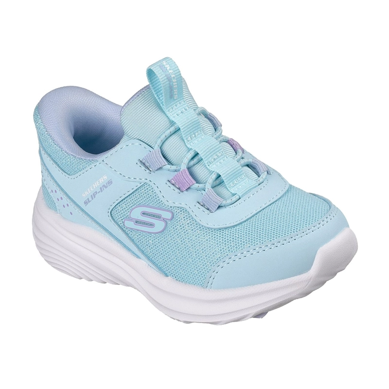 ZAPATILLAS SKECHERS NIÑA - SLIP-INS BOUNDER PRO VERDE - 5
