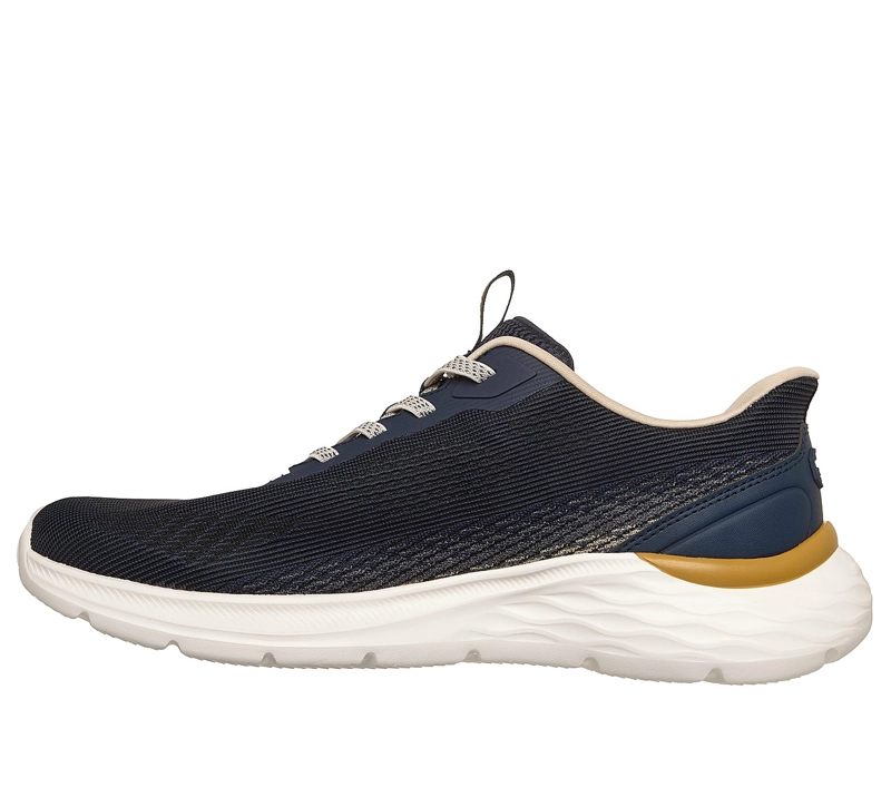 ZAPATILLAS SKECHERS HOMBRE SLIP-INS RELAXED FIT GARNER AZUL - 4