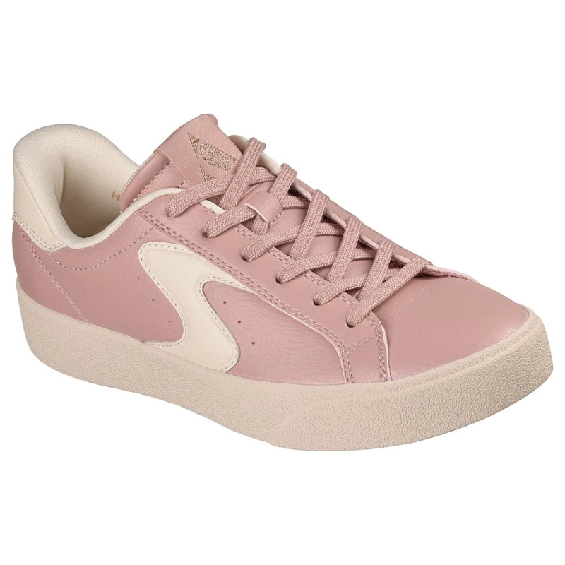 ZAPATILLAS SKECHERS MUJER SLIP-INS BELMONT ROSADO - 2