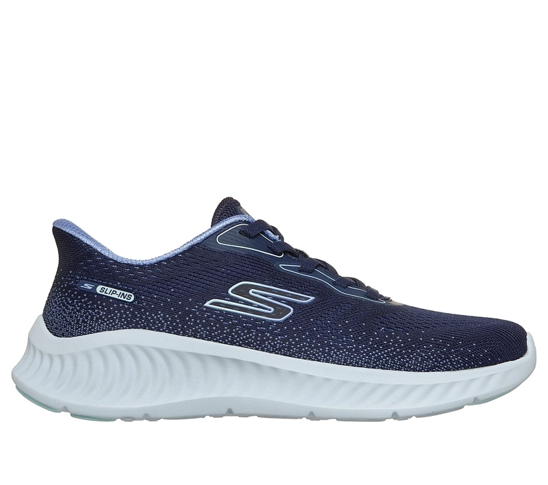ZAPATILLAS SKECHERS MUJER SLIP-INS GO WALK NOW PARKER AZUL - 1