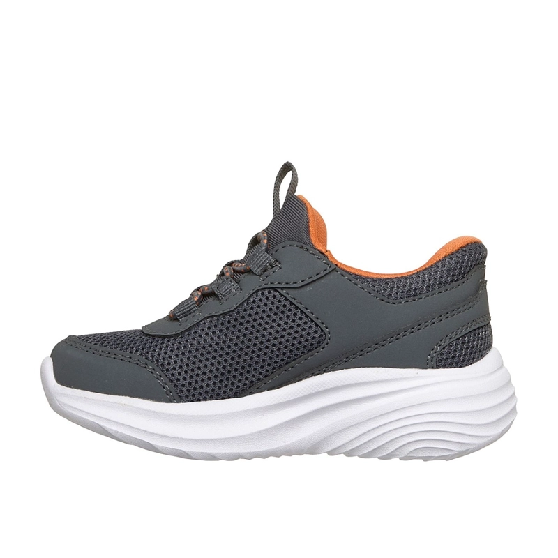 ZAPATILLAS SKECHERS NIÑO - SLIP-INS BOUNDER PRO GRIS - 4