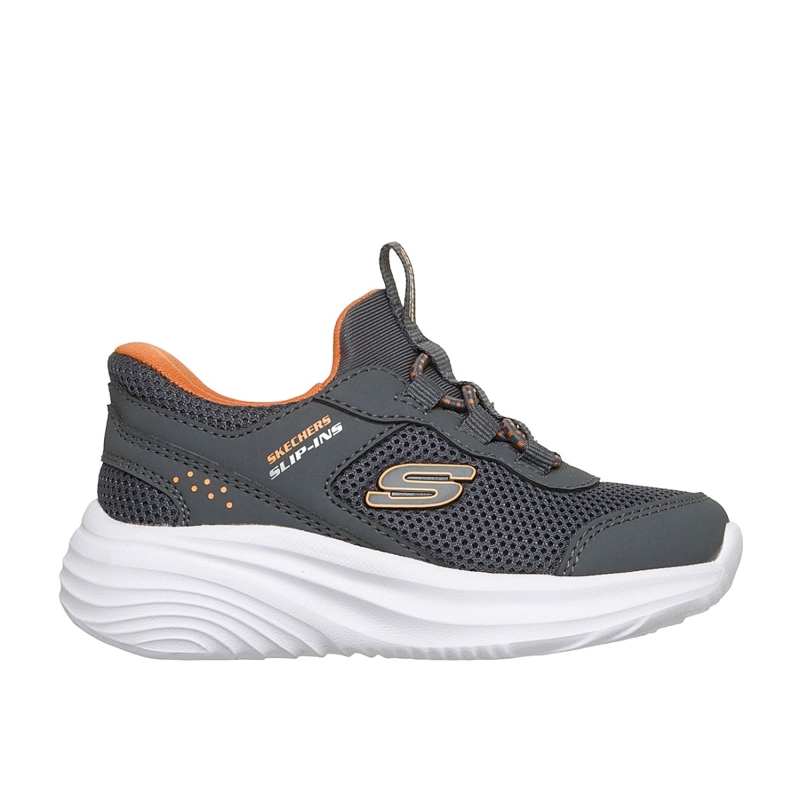 ZAPATILLAS SKECHERS NIÑO - SLIP-INS BOUNDER PRO GRIS - 1