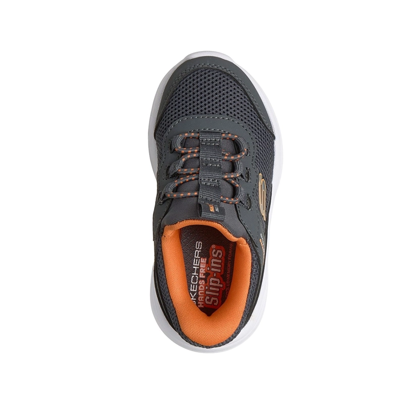 ZAPATILLAS SKECHERS NIÑO - SLIP-INS BOUNDER PRO GRIS - 2