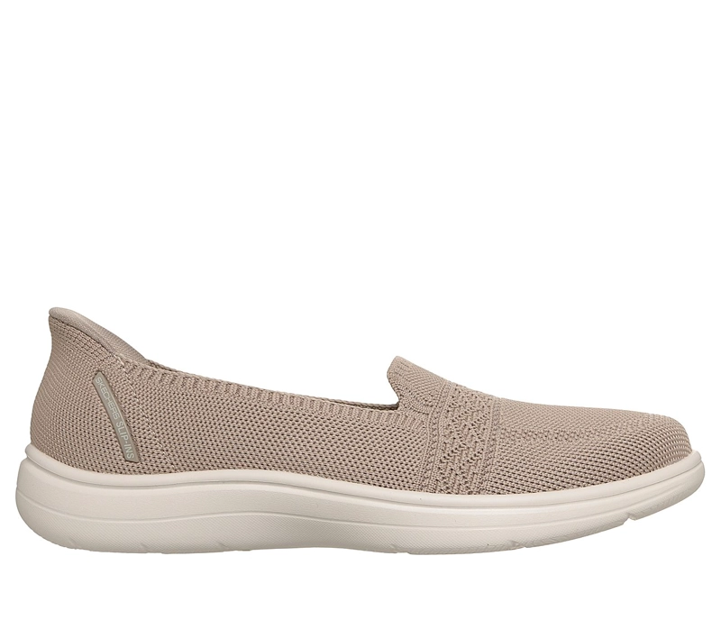 ZAPATILLAS SKECHERS MUJER SLIP-INS ON-THE-GO FLEX BEIGE - 1