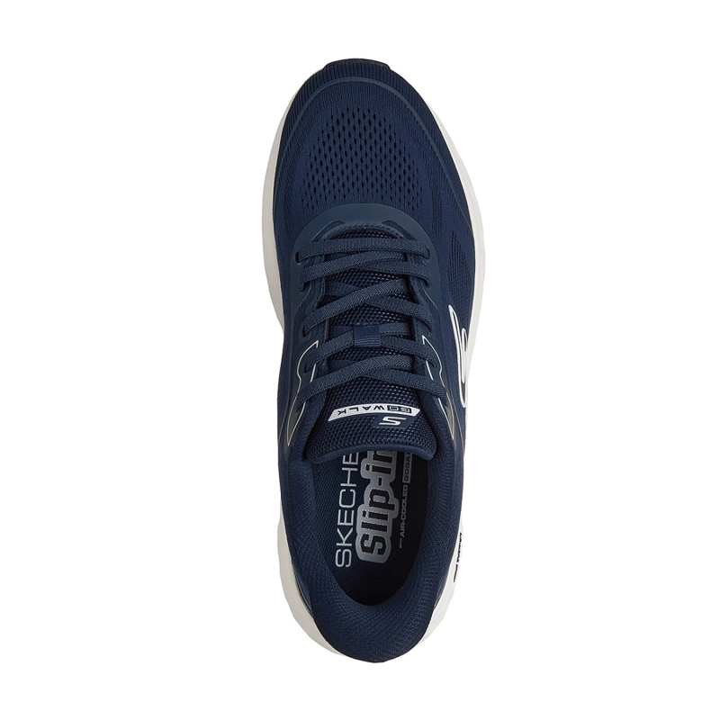 ZAPATILLAS SKECHERS HOMBRE SLIP-INS GO WALK MAX AZUL - 2