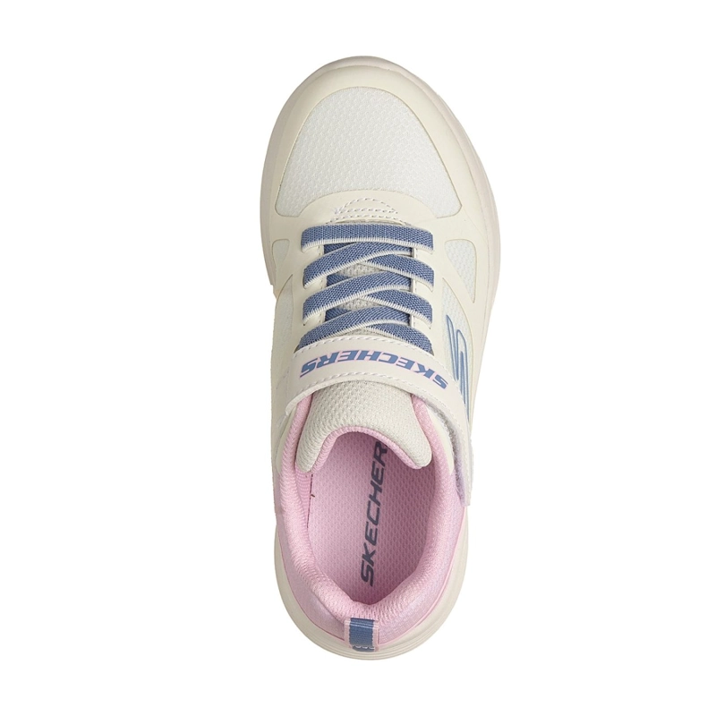 ZAPATILLAS SKECHERS NIÑA GO RUN 400 V.2 TRACE TRACK BEIGE - 2