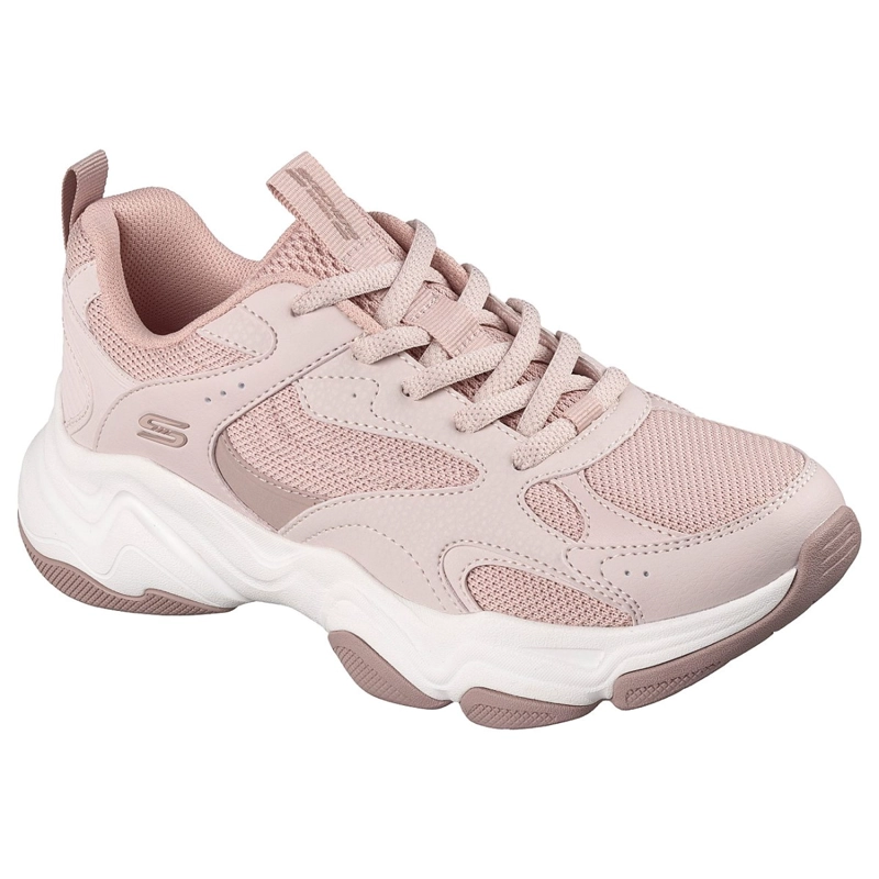 ZAPATILLAS SKECHERS MUJER BOBS SPORT DIEGO ROSADO - 5