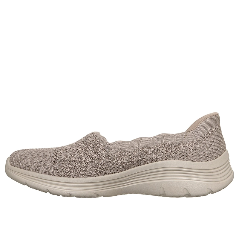 ZAPATILLAS SKECHERS MUJER SLIP-INS BEDFORD BEIGE - 4
