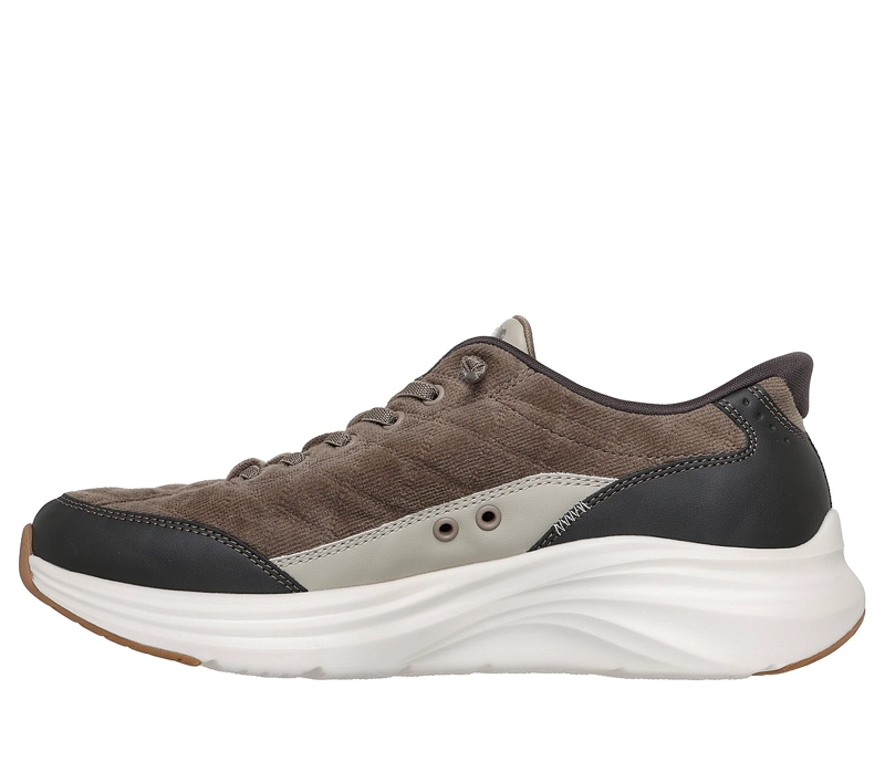 ZAPATILLAS SKECHERS HOMBRE SLIP-INS CONTOUR FOAM VERDE - 4