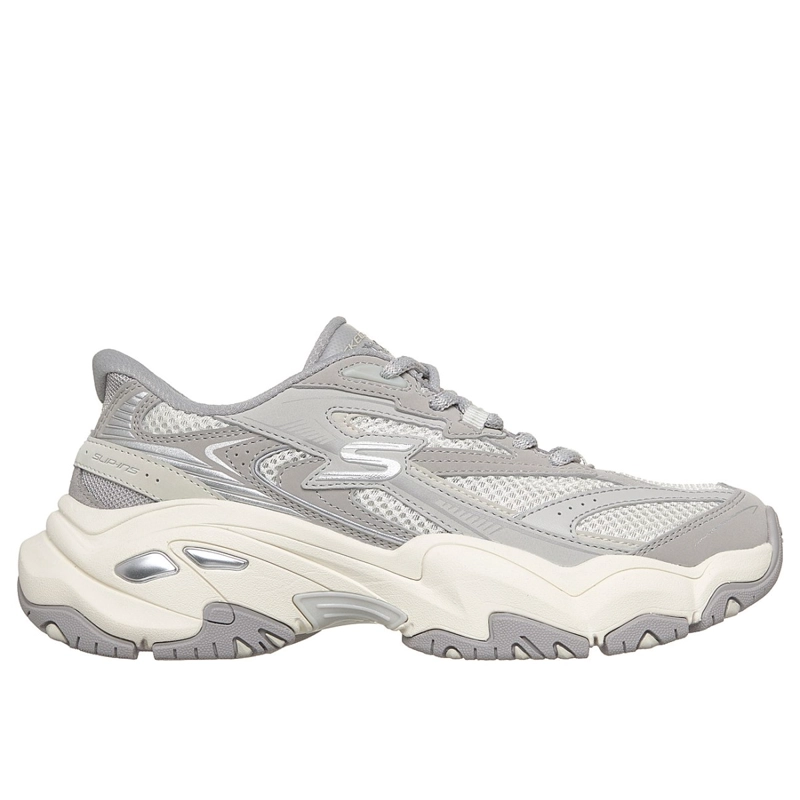 ZAPATILLAS SKECHERS MUJER SLIP-INS DLITES 6.0 GRIS - 1