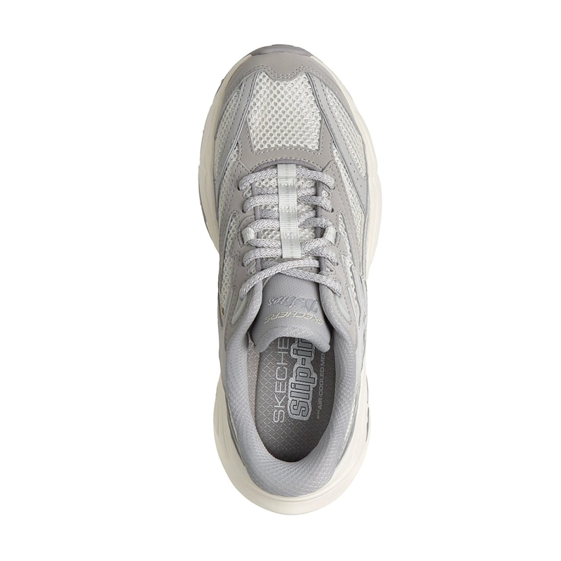 ZAPATILLAS SKECHERS MUJER SLIP-INS DLITES 6.0 GRIS - 2