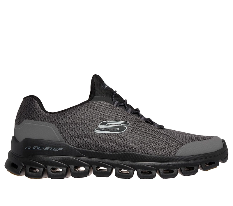 ZAPATILLAS SKECHERS HOMBRE SLIP-INS GLIDE-STEP NOLTEK GRIS - 1