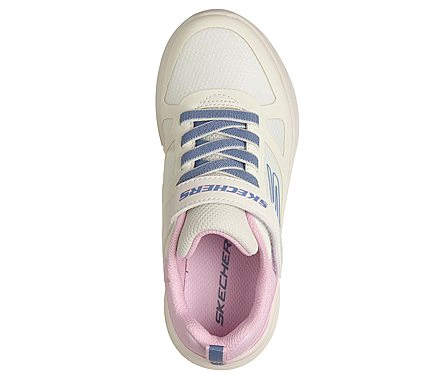 ZAPATILLAS SKECHERS NIÑA GO RUN 400 V.2 TRACE TRACK BEIGE - 1