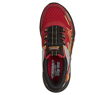 ZAPATILLAS SKECHERS NIÑO SLIP-INS HYPER-QUEST ROJO - 1