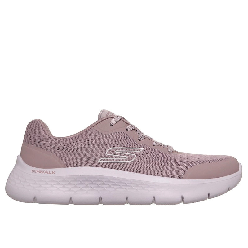 ZAPATILLAS SKECHERS MUJER GO WALK FLEX SERENITY MORADO - 1