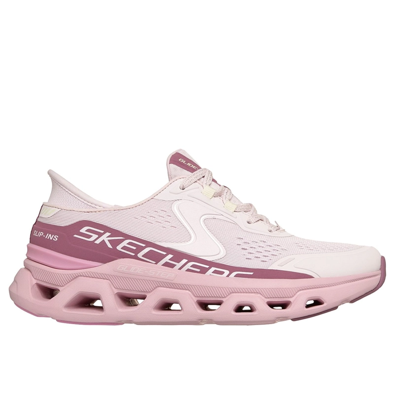 ZAPATILLAS SKECHERS MUJER SLIP-INS GLIDE-STEP ALTUS ROSADO - 1