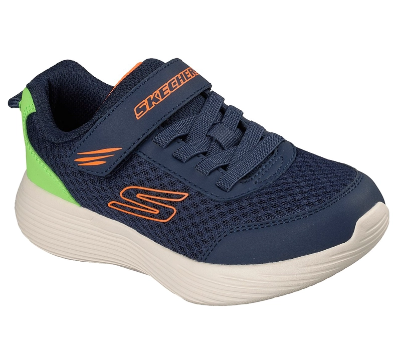 ZAPATILLAS SKECHERS NIÑO GO RUN 400 V2 QUANTA-STRIDE AZUL - 5