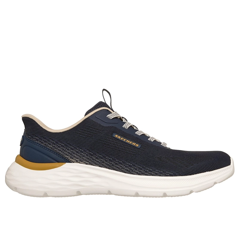 ZAPATILLAS SKECHERS HOMBRE SLIP-INS RELAXED FIT GARNER AZUL - 1