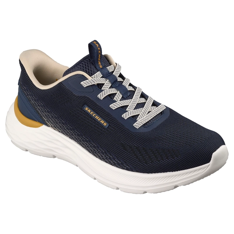 ZAPATILLAS SKECHERS HOMBRE SLIP-INS RELAXED FIT GARNER AZUL - 5