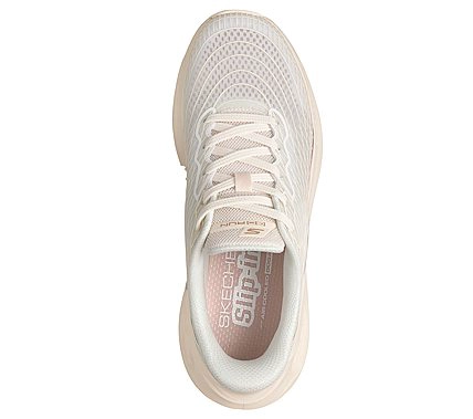 ZAPATOS SKECHERS MUJER SLIP-INS MAX CUSHIONING BLANCO - 1