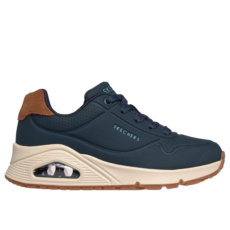 ZAPATILLAS SKECHERS NIÑO UNO GEN1 AZUL - 1