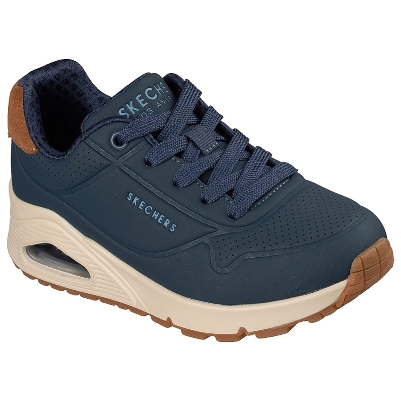 ZAPATILLAS SKECHERS NIÑO UNO GEN1 AZUL - 2