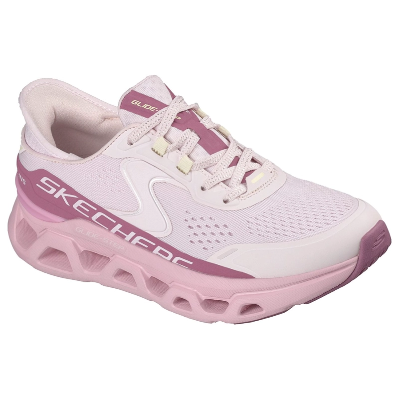 ZAPATILLAS SKECHERS MUJER SLIP-INS GLIDE-STEP ALTUS ROSADO - 5