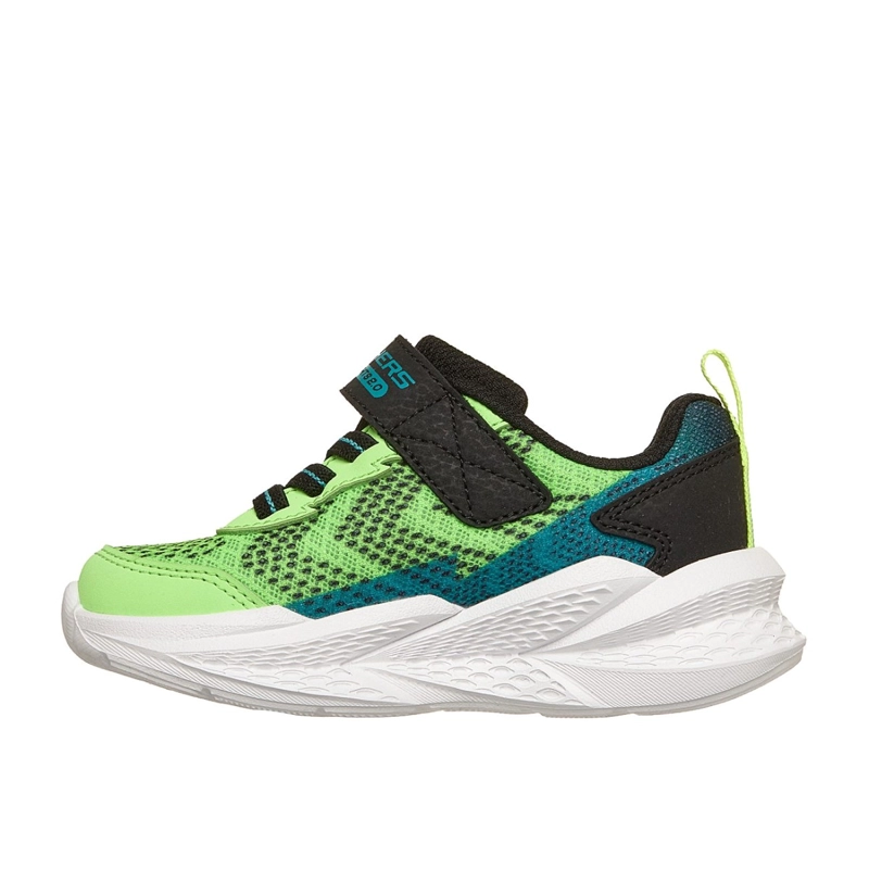 ZAPATILLAS SKECHERS NIÑO - S-LIGHTS METEOR-LIGHTS 2.0 VERDE - 4