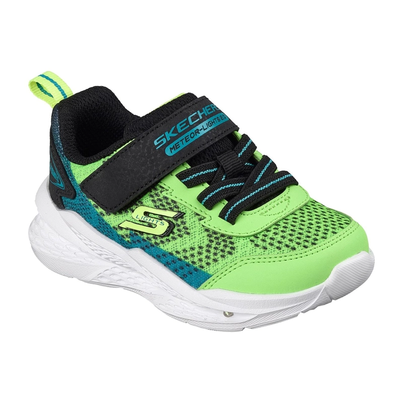 ZAPATILLAS SKECHERS NIÑO - S-LIGHTS METEOR-LIGHTS 2.0 VERDE - 5