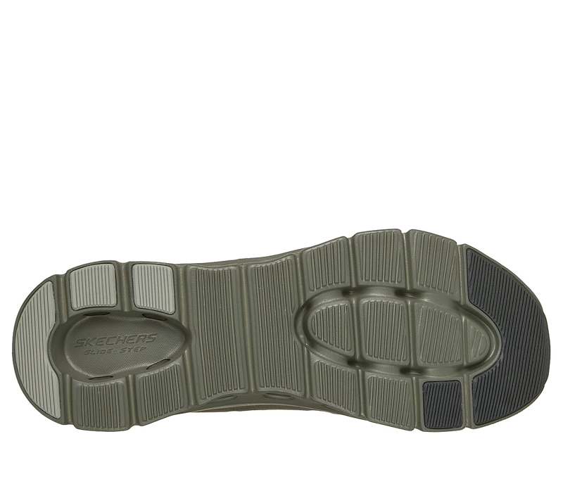 ZAPATILLAS SKECHERS HOMBRE SLIP-INS GLIDE-STEP PRO VERDE - 3