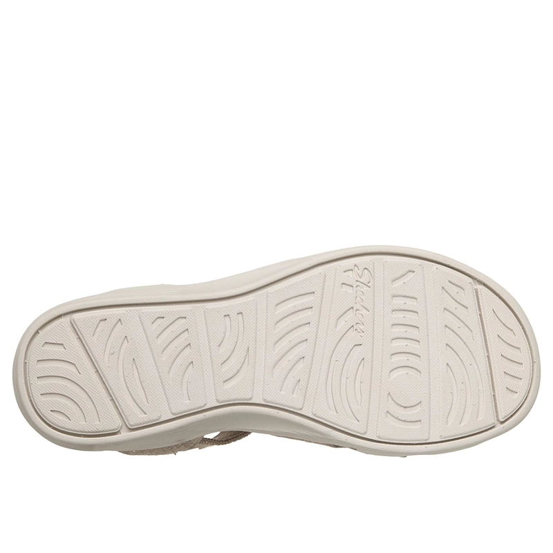 SANDALIAS SKECHERS MUJER SLIP-INS ARYA BEIGE - 3